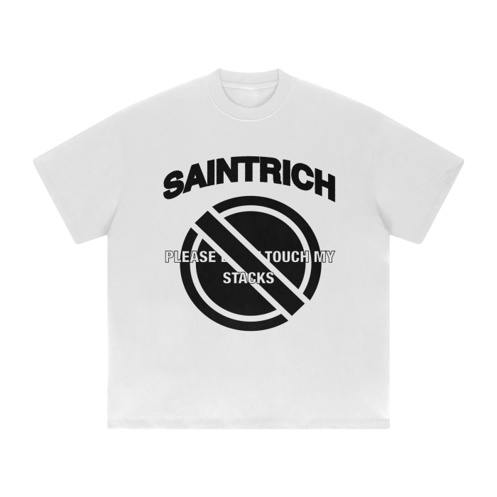 PLEASE DON'T TOUCH MY STACKS TEE